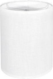 Tall Lamp Shade, White Drum Lampshade for Table Lamps Floor Lamp