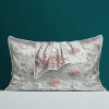 Pink Rose Pillow Case White Romance Pillow Covers Pure and loving Decorative 2 Pillowcases(temu can only be self-picked up)