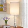 Tall Lamp Shade, White Drum Lampshade for Table Lamps Floor Lamp