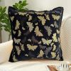 SOGA 45cm Vintage Butterfly Throw Pillow with Cover â€“ Decorative Monarch Floral Cushion Case for Sofa, Bed, Living Room, or Home DÃ©cor Accent