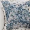 SOGA 50cm Oil Painting Shabby Chic Style Handmade Throw Pillow â€“ Full Floral Needlepoint Decorative Cushion for Sofa, Bed, Living Room
