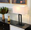 White Indoor Table Lamp Bedside Nightstand Desk Lamp
