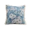 SOGA 50cm Oil Painting Shabby Chic Style Handmade Throw Pillow â€“ Full Floral Needlepoint Decorative Cushion for Sofa, Bed, Living Room