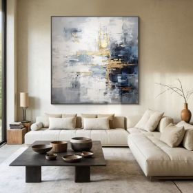 Large Abstract oli Painting Modern abstract painting oil hand painting office wall art original abstract textured art (Style: 01, size: 60x60cm)