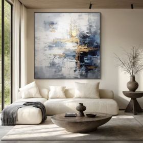 Large Abstract oli Painting Modern abstract painting oil hand painting office wall art original abstract textured art (Style: 01, size: 50x50cm)