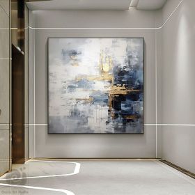 Large Abstract oli Painting Modern abstract painting oil hand painting office wall art original abstract textured art (Style: 01, size: 100x100cm)