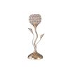 Modern Simply Glam Metal Table Lamp for Bedroom Decor