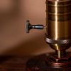 Cosmos Steampunk Handmade Vintage Adjustable Pipe Lamp